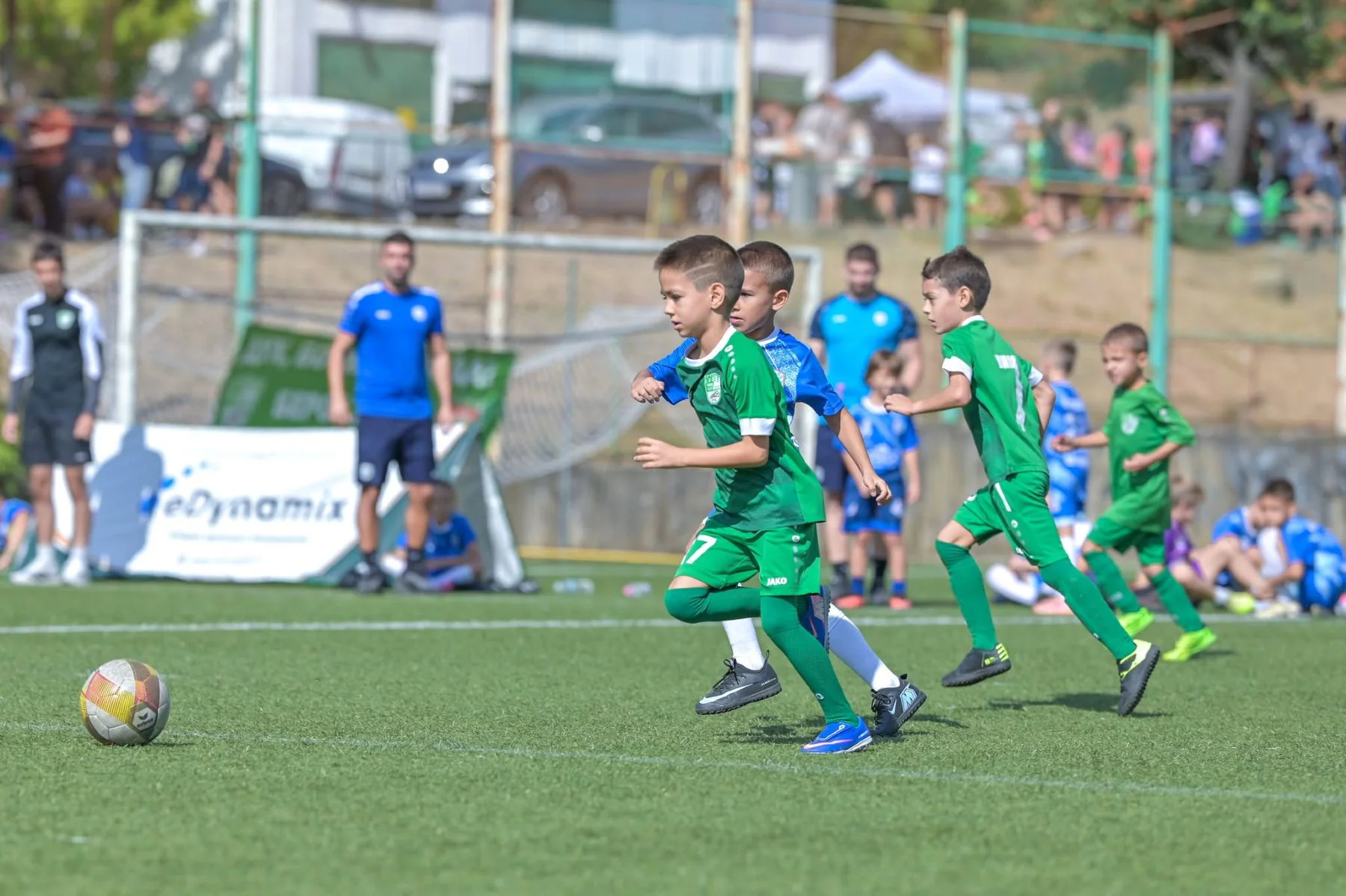 The first Elite Kids Cup brought more than 300 U8 and U9 footballers to Stara Zagora, with every fixture and result followed on Sofascore through Torneo.